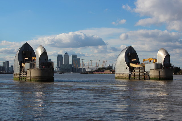 Thames Barrier © Oast House Archive :: Geograph Britain and Ireland