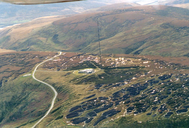 Holme Moss Transmitting Station, aerial 2001