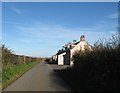 A row of terraced cottages at Runningburn