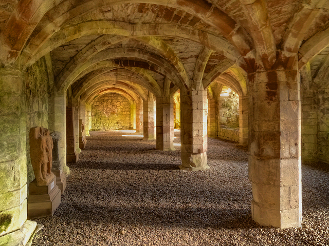 Lanercost Priory Refectory Undercroft