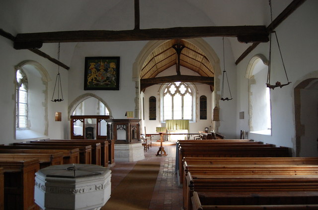 Interior, St Augustine's Church, Snave © Julian P Guffogg Cc-by-sa 2.0 