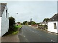 Passing Lochhill Cottages on the A710