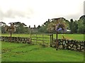 Looking across the fields to St Mary