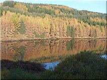 NM8415 : Reflections in Oude Reservoir, near Melfort by sylvia duckworth