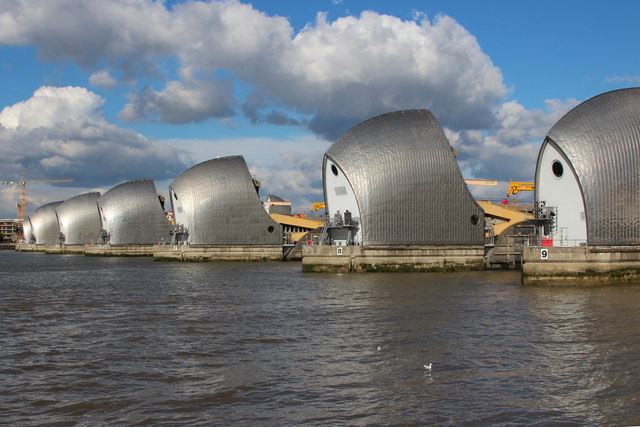 Thames Barrier © Oast House Archive :: Geograph Britain and Ireland