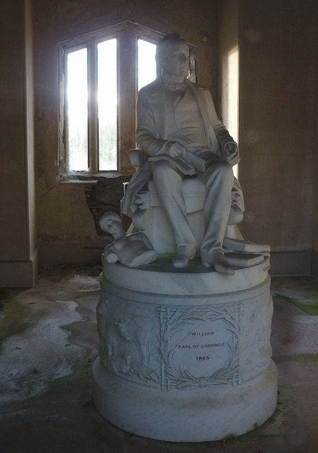 Statue of William, Second Earl of Lonsdale, Lowther Mausoleum