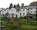 Picnic benches, Hope & Anchor, Ross-on-Wye