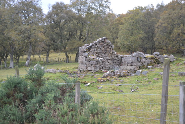 Ruin beside the Great Glen Way