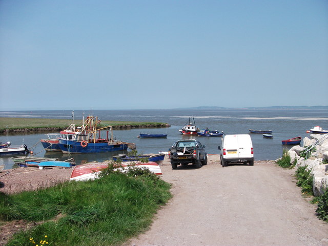 The hard and slipway at Dee Banks Gutter