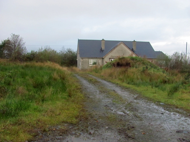 Unfinished dwelling © Richard Webb :: Geograph Ireland