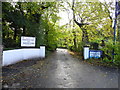 Entrance to Fairfield Golf and Sailing Club