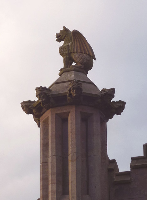 A Lowther Mausoleum griffin