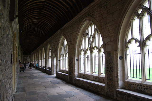 The Cloisters Chichester Cathedral © Julian P Guffogg Cc By Sa 2 0