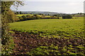 Usk valley farmland