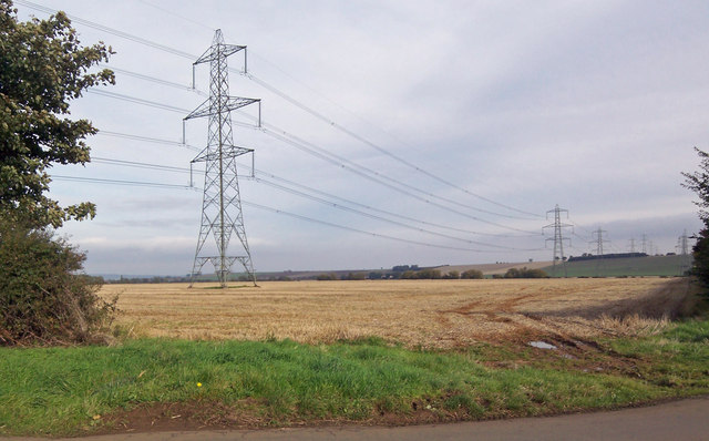 Power Lines near West Halton