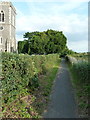 Footpath between the A412 and A4007