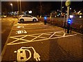 Electric car charge points at ASDA, Galashiels