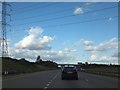 Marston Lane bridge and pylon