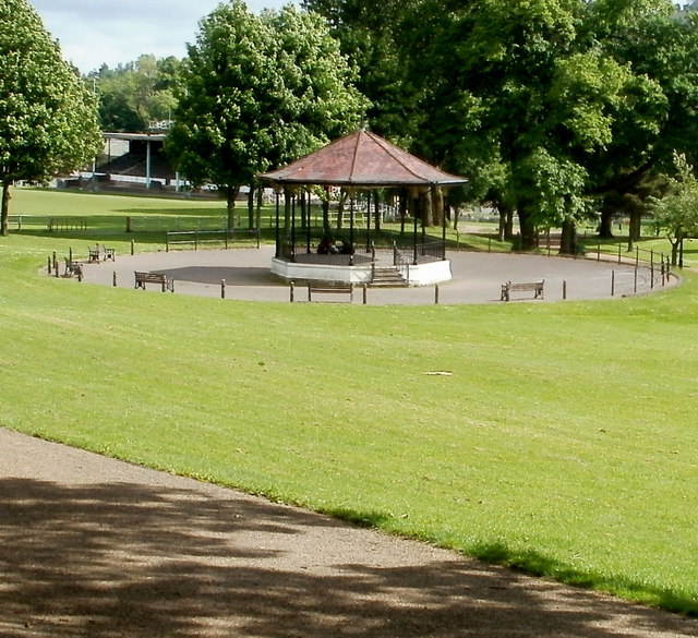 Pontypool Park bandstand © Jaggery cc-by-sa/2.0 :: Geograph Britain and ...