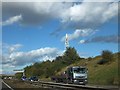 M42 cutting and telecoms mast