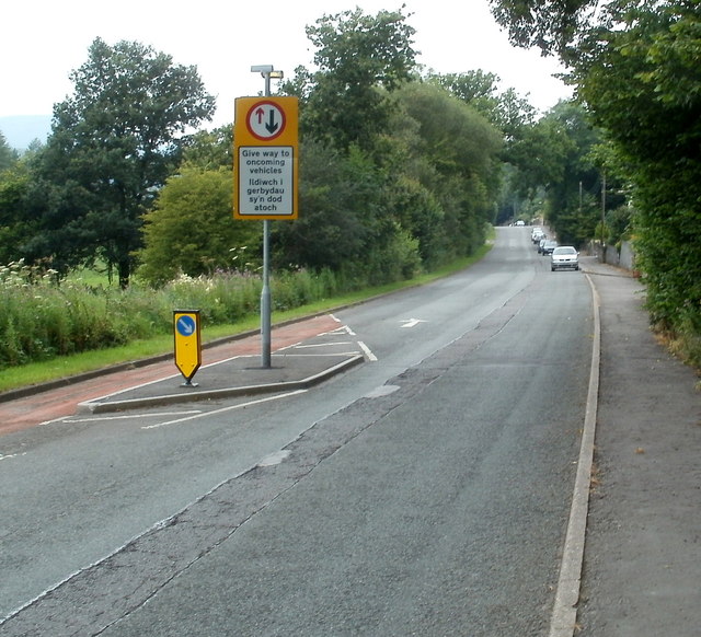 traffic-calming-on-pontneathvaughan-road-jaggery-geograph