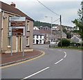 High Street Glynneath near a junction