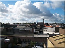 J2664 : View south-westwards across the rooftops of Lisburn City Centre by Eric Jones