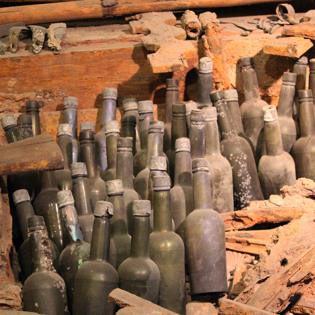 Bottles, Shipwreck Museum © Oast House Archive :: Geograph Britain and ...