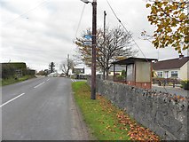 H5467 : Bus stop, Cooley by Kenneth  Allen