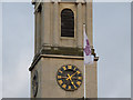TQ3180 : Clock of St John's church, Waterloo by Stephen Craven