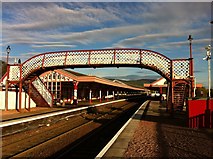 NH8912 : Aviemore railway station by Andrew Abbott