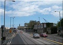 O1834 : View east along Alexandra Road, Dublin Port by Eric Jones