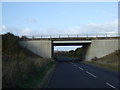 A50 bridge over Deep Dale Lane