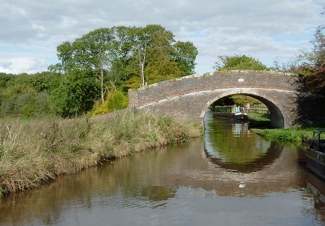 Halls Lane Bridge Near Ravensmoor, © Roger D Kidd Cc-by-sa 2.0 