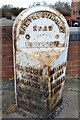 Milepost on the A631 at Brinsworth