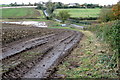 Field edge looking toward Leckhampstead