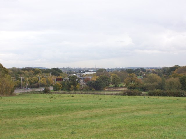 View towards Hillingdon and London from Uxbridge