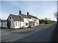 The Royal Oak pub below Clee Hill