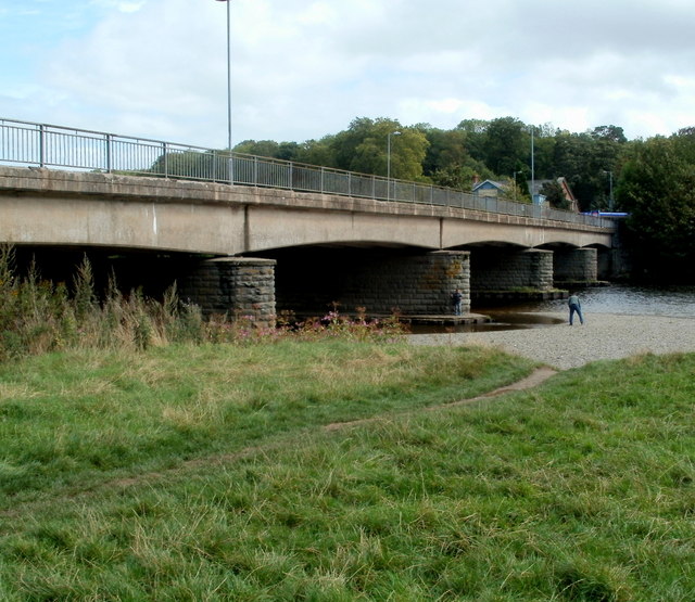 South side of Glasbury Bridge © Jaggery :: Geograph Britain and Ireland