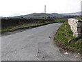 The entrance to unnamed road linking Carrigenagh and Ballinran Roads