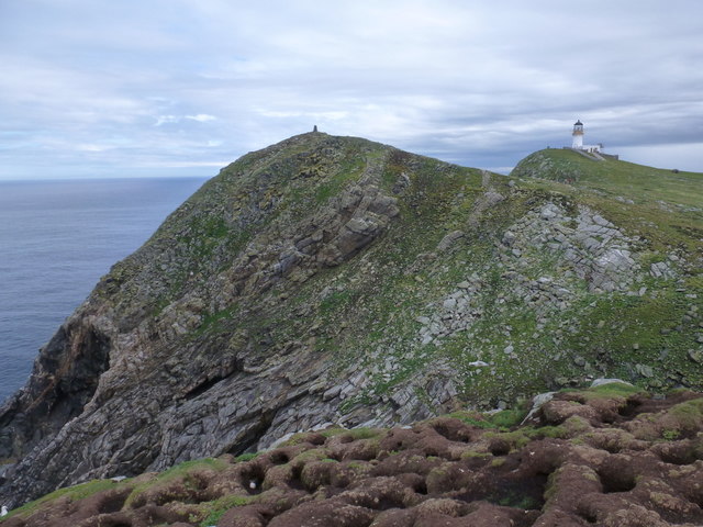 Flannan Isles: northern side of Eilean Mòr