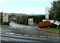 Entrance to Old Railway Line Garden Centre, Three Cocks