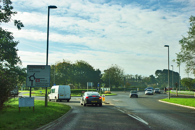 A351 roundabout, Wareham