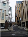 Junction of Meymott Street and Colombo Street with the Shard in the distance