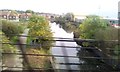 The River Gipping as seen from the rail bridge