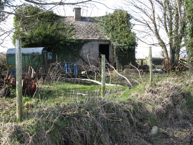 Ruined cottage on Ballinran Road