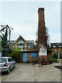 Chimney on the site of a former pottery, Kensal Road