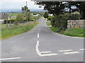 The junction of Head Road and Brackenagh East Road