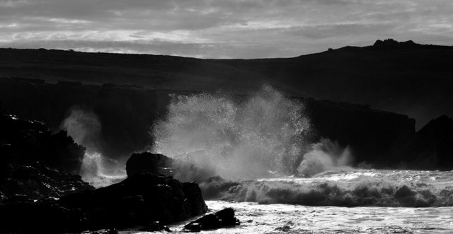 Swell on Clogher Beach