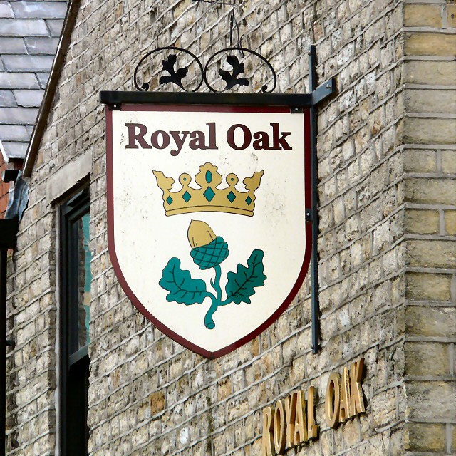Sign of the Royal Oak
